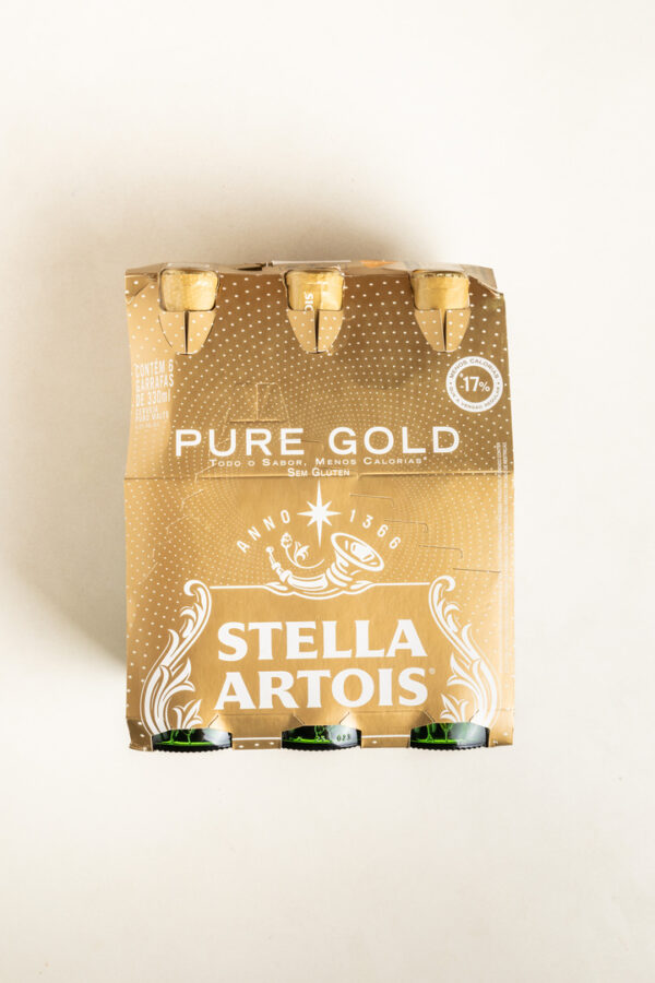 Stella Artois Gold - pack com 24 unidades de 330ml